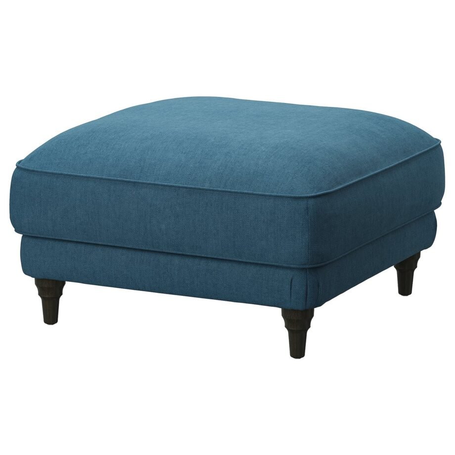 FootEase 9 – Footstool, Tallmyra blue/brown