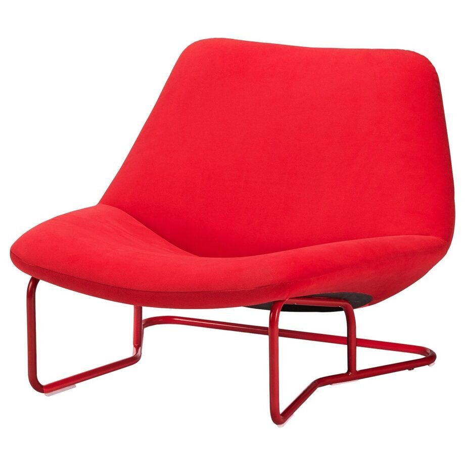 ChairBold – Armchair, Hakebo red