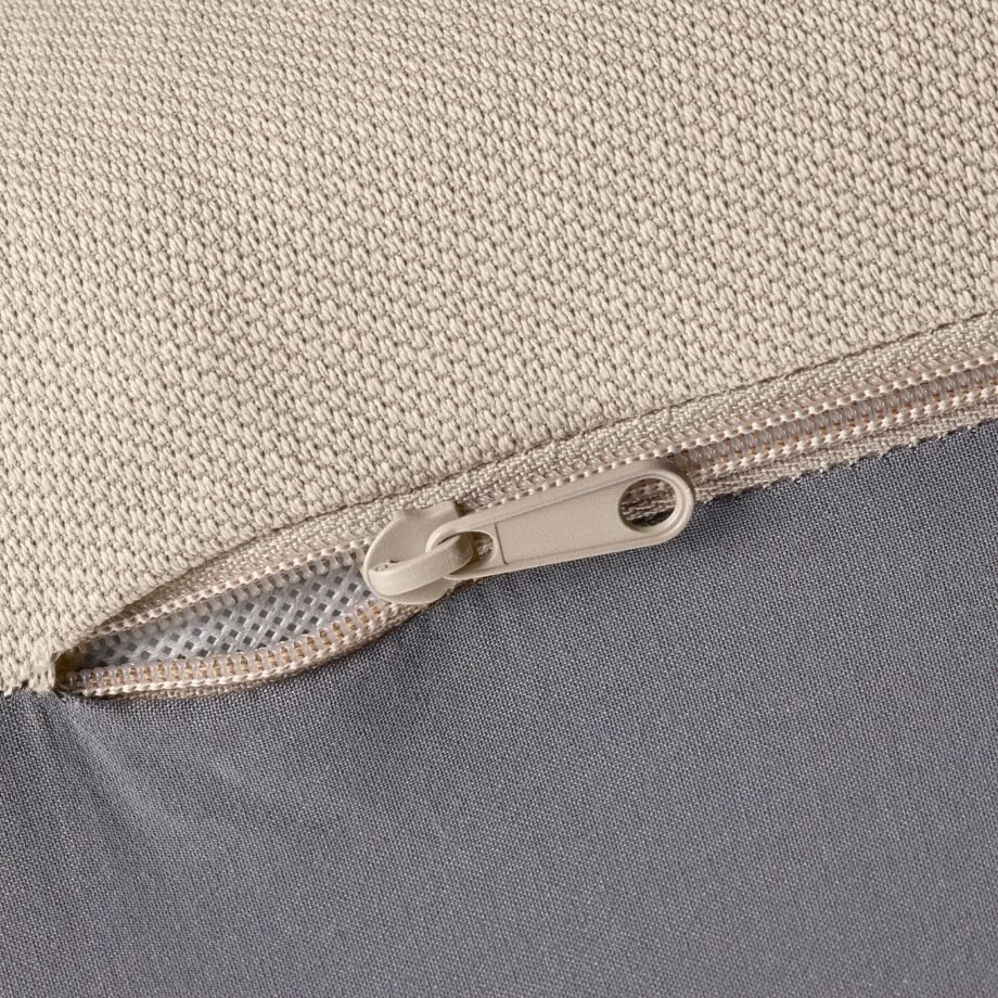 CoverEase – Cover for footstool with storage, Hallarp beige